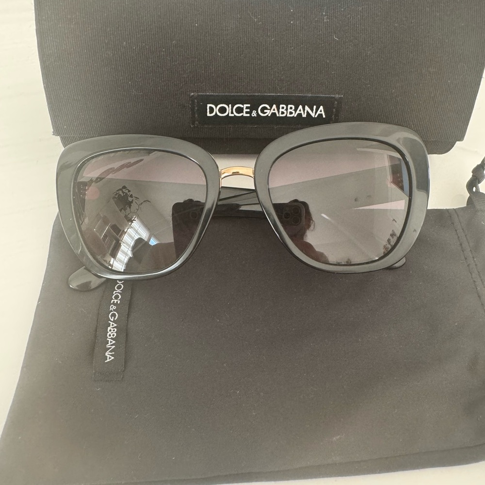 Dolce & Gabbana DG4296 Elegant Black Sunglasses